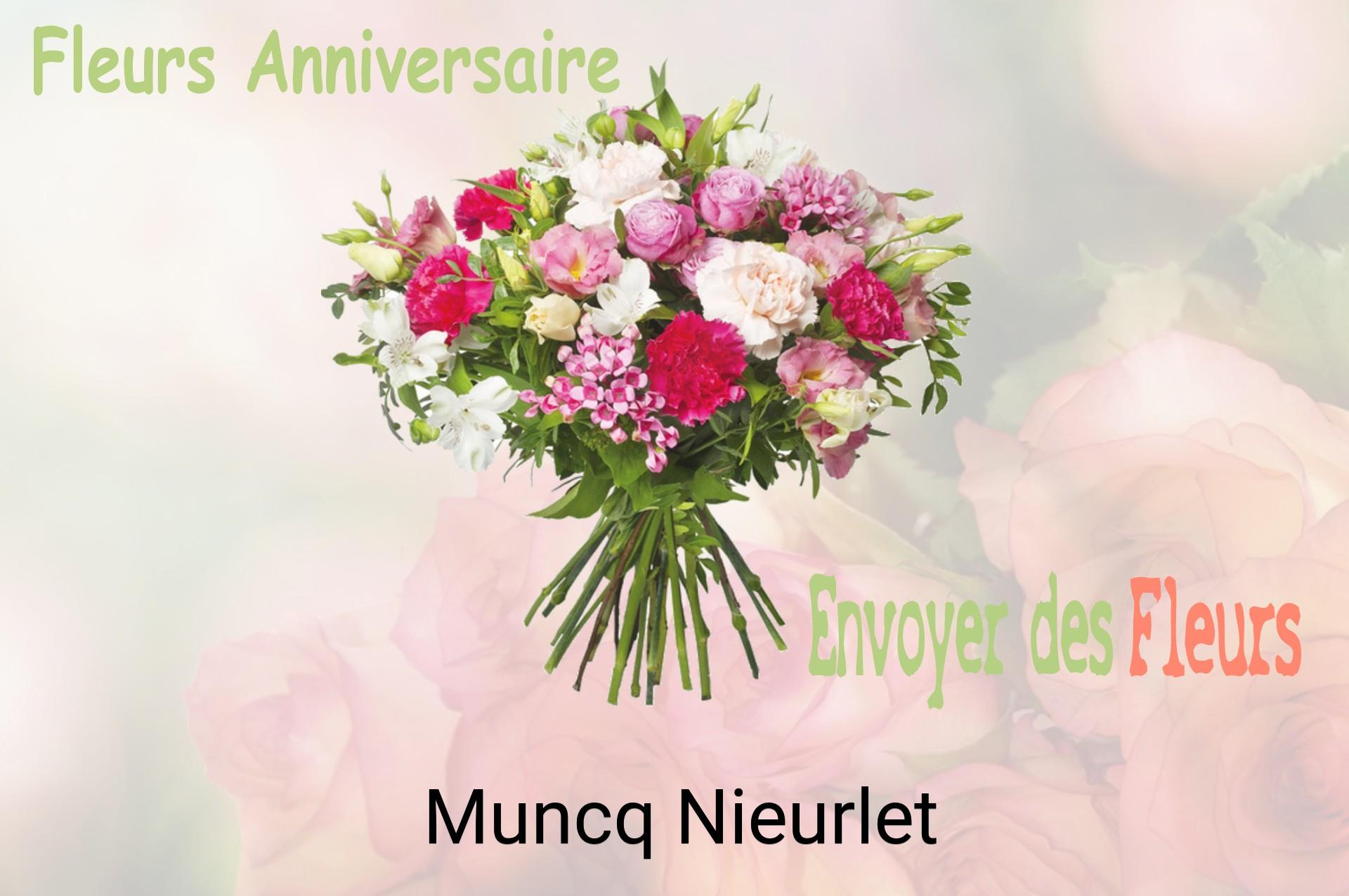 Bouquet de fleurs d’anniversaire livré à Muncq-Nieurlet
